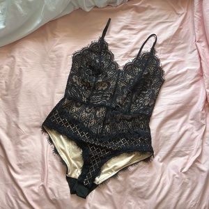 Boohoo lace bodysuit